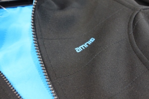 Front zipper at jacket